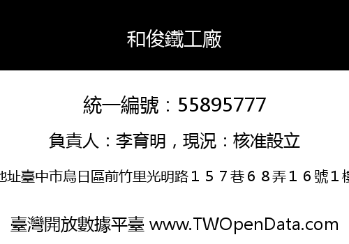 和俊鐵工廠
