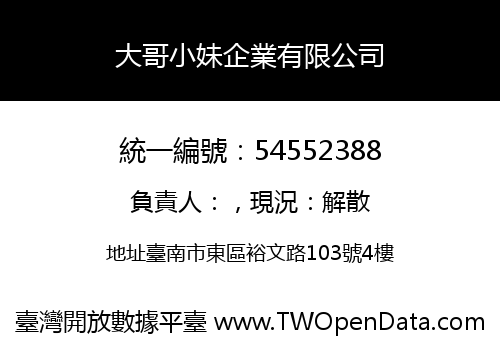 大哥小妹企業有限公司