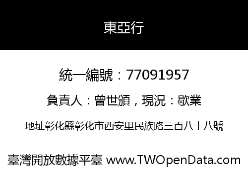 東亞行