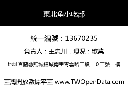 東北角小吃部