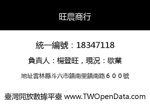 旺農商行