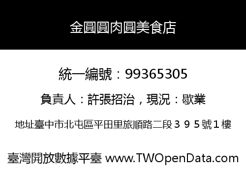 金圓圓肉圓美食店