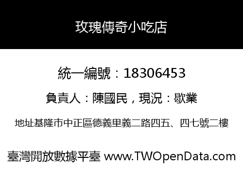玫瑰傳奇小吃店