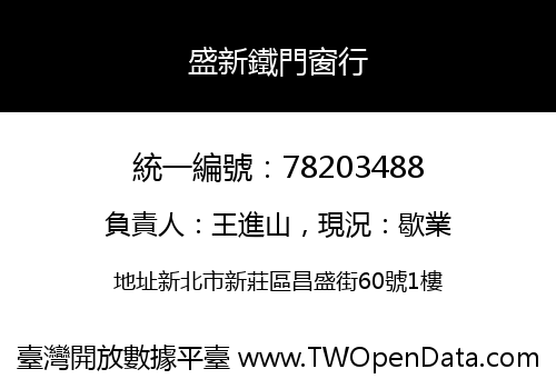 盛新鐵門窗行