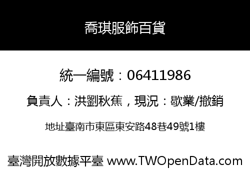 喬琪服飾百貨