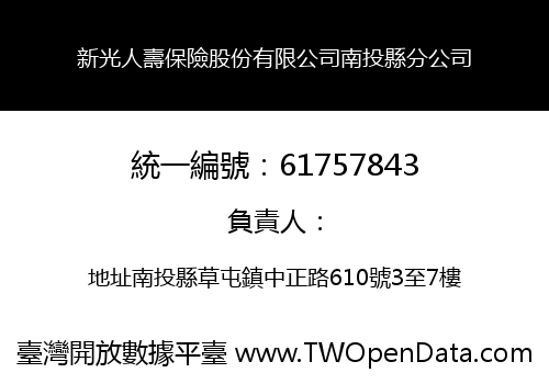 新光人壽保險股份有限公司南投縣分公司