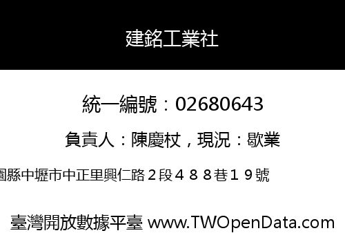 建銘工業社