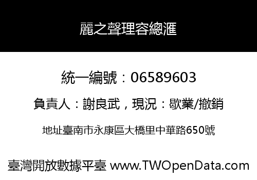 麗之聲理容總滙