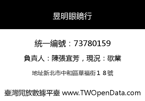 昱明眼鏡行