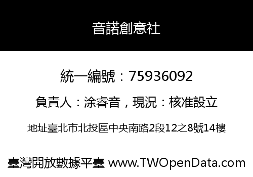 音諾創意社