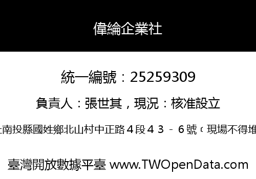 偉綸企業社