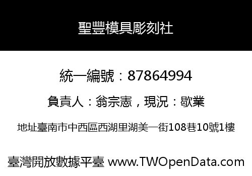 聖豐模具彫刻社