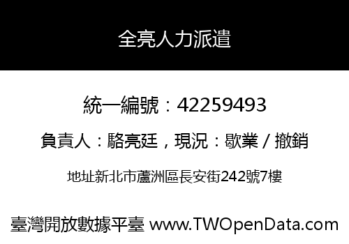 全亮人力派遣