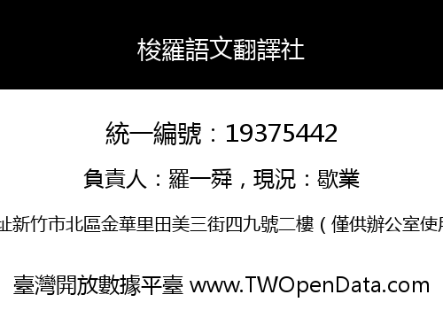 梭羅語文翻譯社
