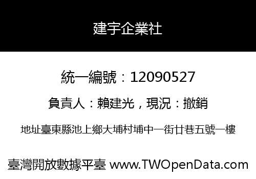 建宇企業社