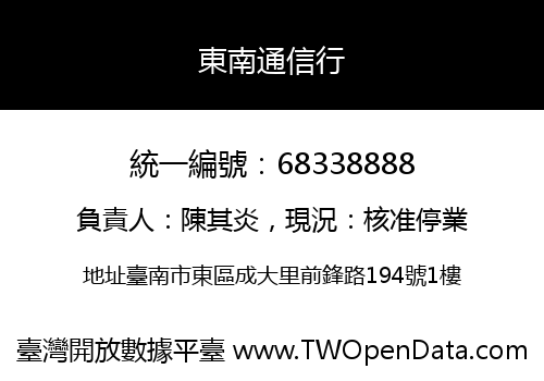 東南通信行