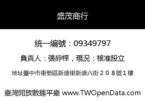 盛茂商行