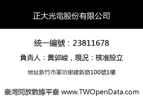 正大光電股份有限公司
