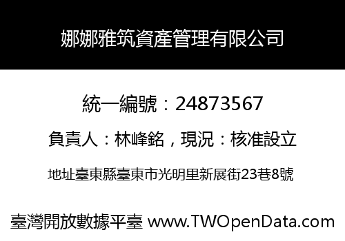 娜娜雅筑資產管理有限公司