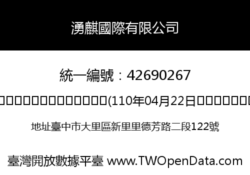 湧麒國際有限公司