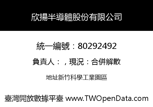 欣揚半導體股份有限公司