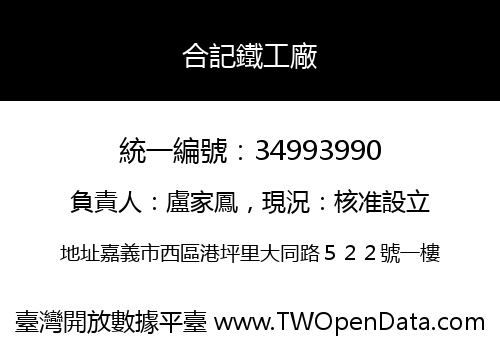 合記鐵工廠