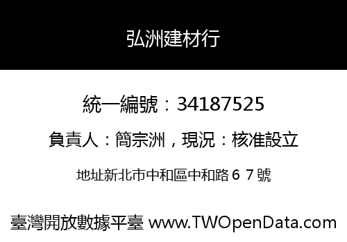 弘洲建材行