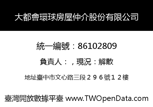 大都會環球房屋仲介股份有限公司