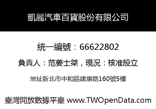 凱麗汽車百貨股份有限公司