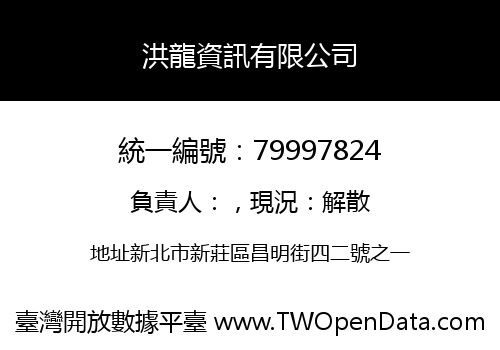洪龍資訊有限公司