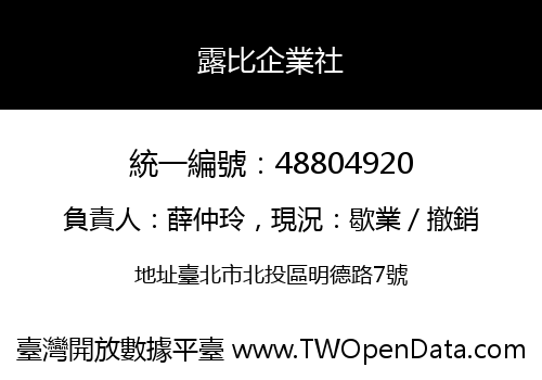 露比企業社