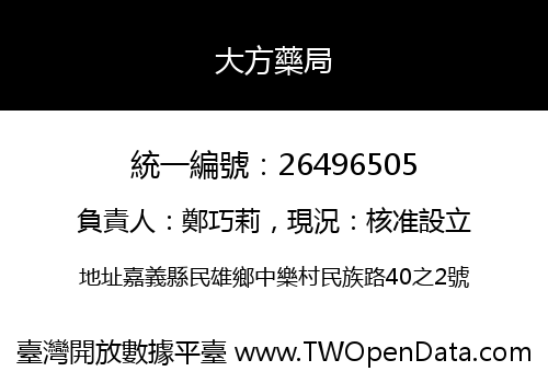 大方藥局