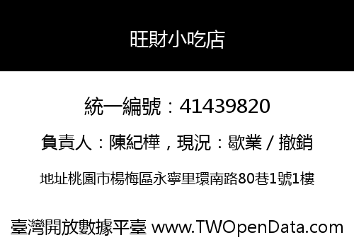 旺財小吃店