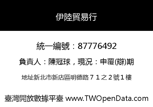 伊陸貿易行