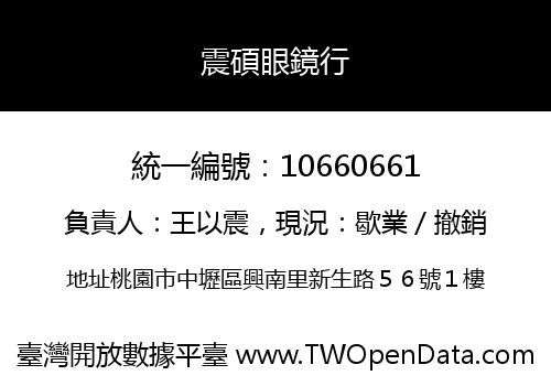 震碩眼鏡行