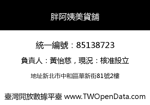 胖阿姨美貨舖