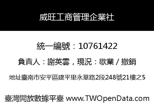 威旺工商管理企業社