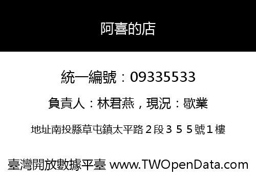 阿喜的店