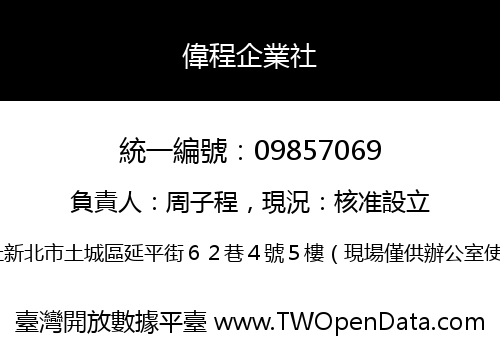 偉程企業社