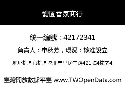 馥園香氛商行