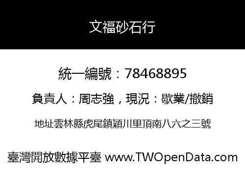 文福砂石行