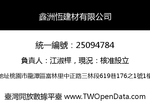 鑫洲恆建材有限公司