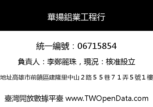 華揚鋁業工程行