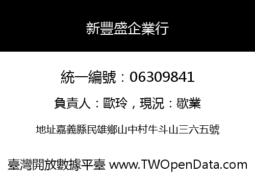 新豐盛企業行