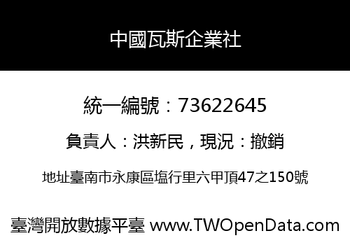 中國瓦斯企業社
