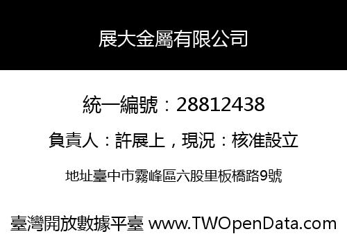 展大金屬有限公司