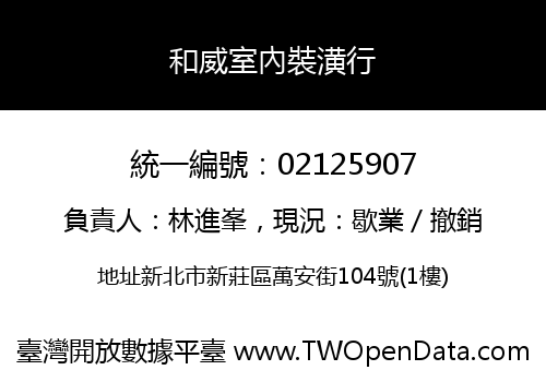和威室內裝潢行