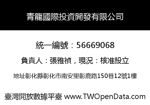 青龍國際投資開發有限公司