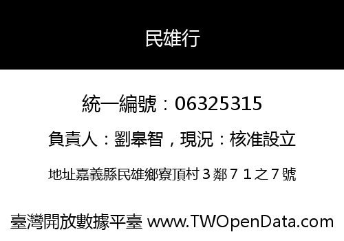 民雄行