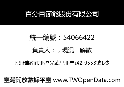 百分百節能股份有限公司